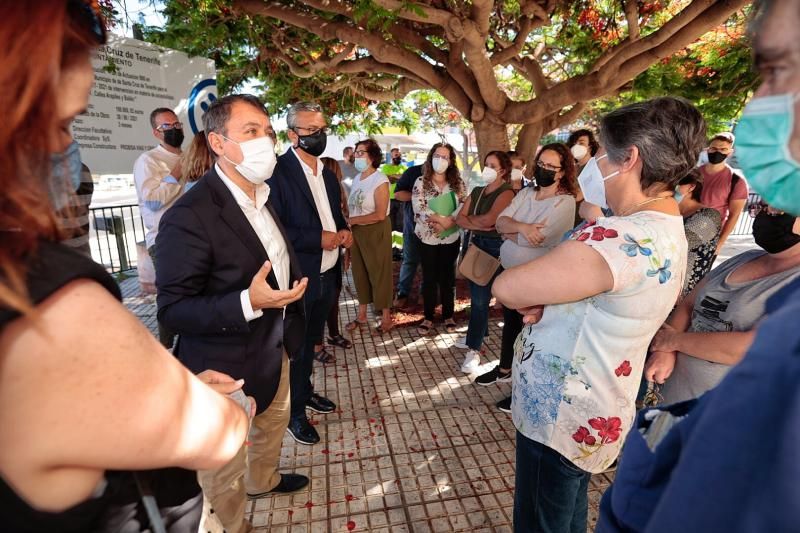 Presentación de obras de accesibilidad en Tío Pino