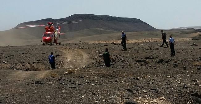 Rescate de un submarinista en Fuerteventura