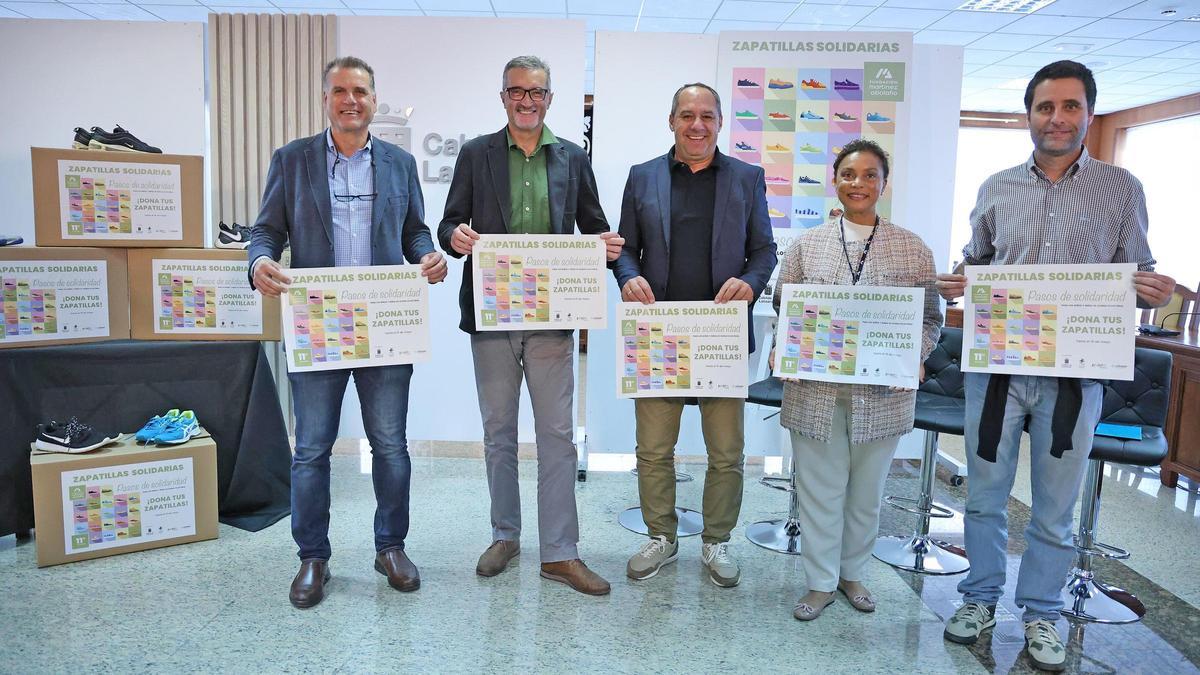 Presentación de la iniciativa 'Zapatillas Solidarias'