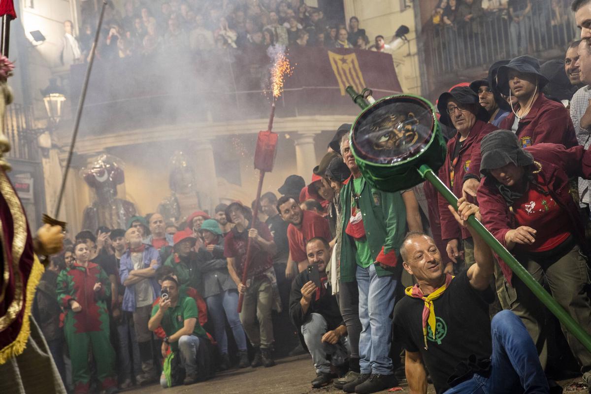 L'inici de la Patum Completa d'aquest dijous, en imatges