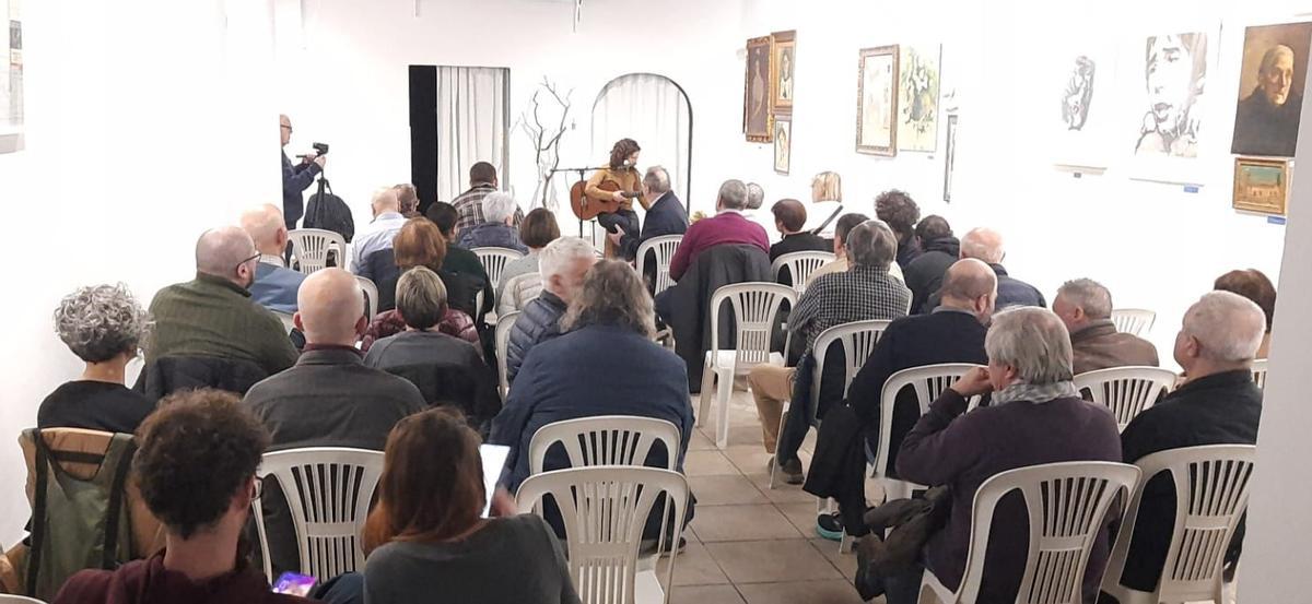 La música d'arrell i memòria de Xiomara Abello va omplir la seu d'Ocell