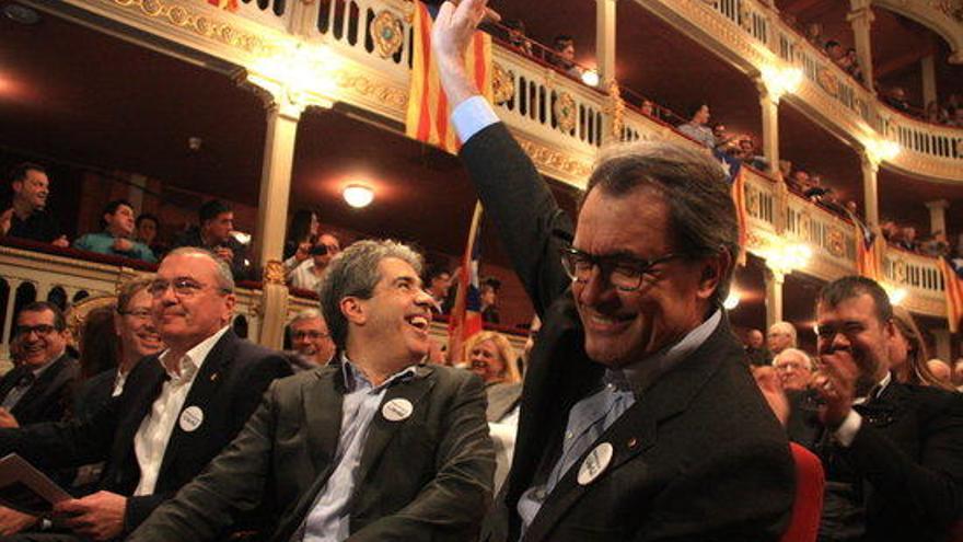 Artur Mas en el míting de Reus.