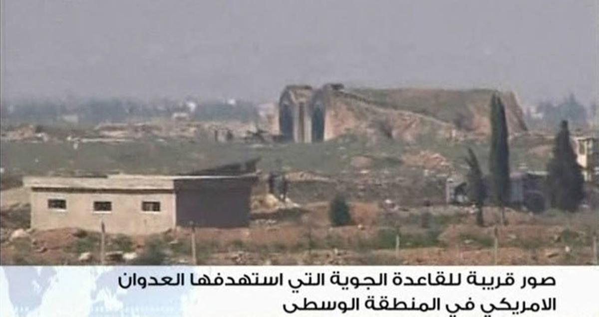 EEUU bombardea Siria tras el ataque químico