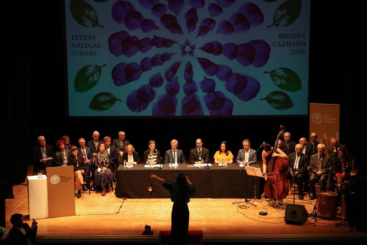 Plenario da RAG polo Día das Letras Galegas 2026 en homenaxe a Begoña Caamaño Plenario da RAG polo Día das Letras Galegas 2026 en homenaxe a Begoña Caamaño