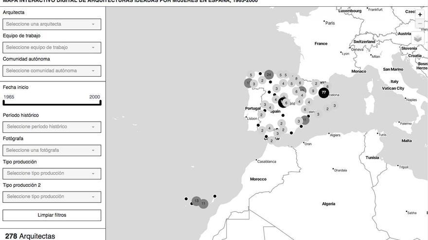 El mapa de las mujeres arquitectas sigue creciendo