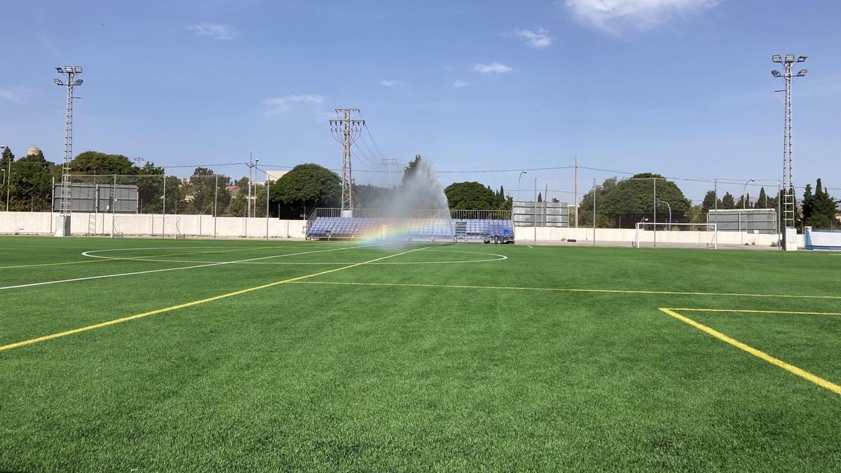 Imagen del renovado campo de Antonio Solana