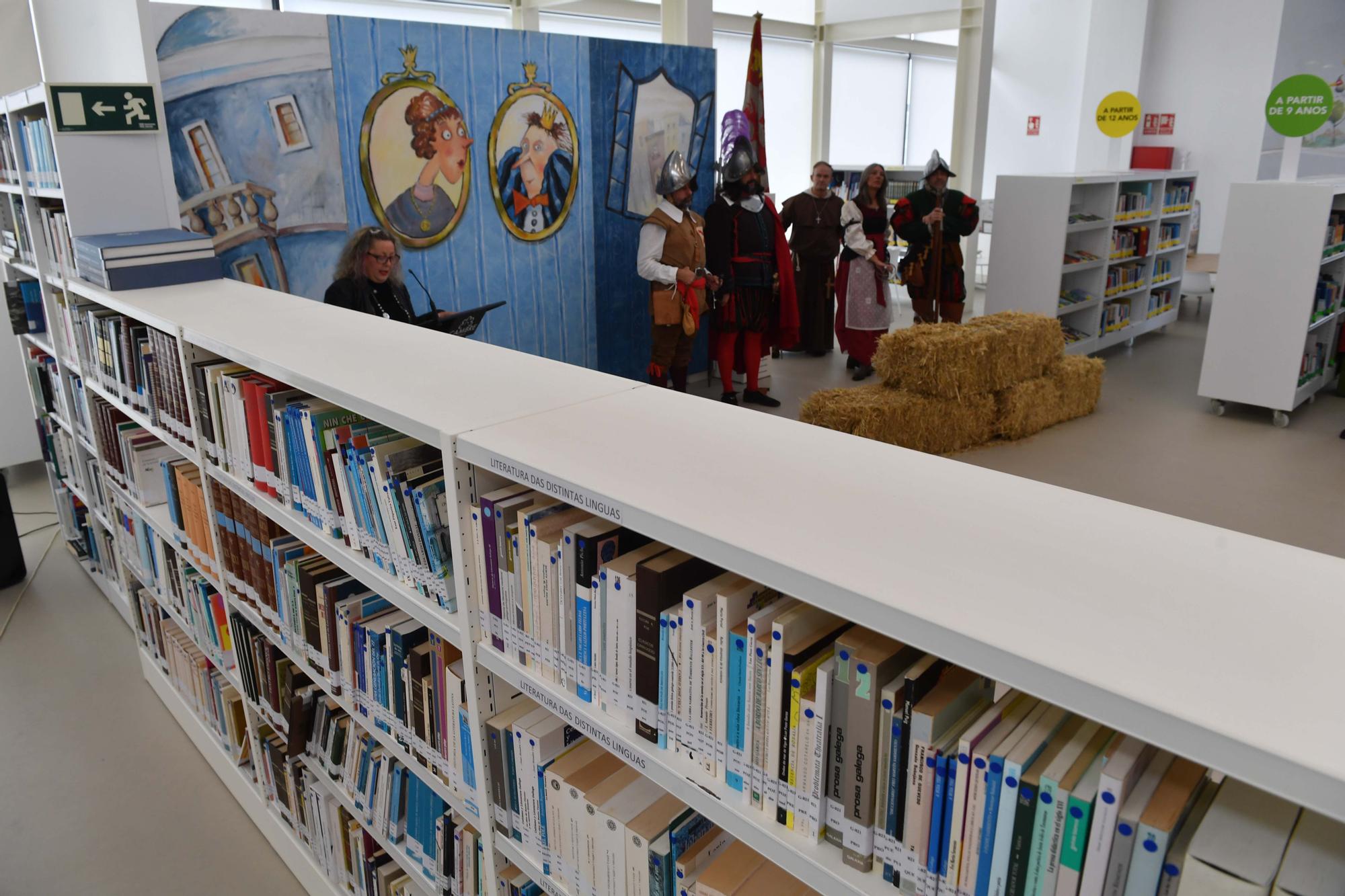 Una biblioteca de Cambre en honor a María Pita