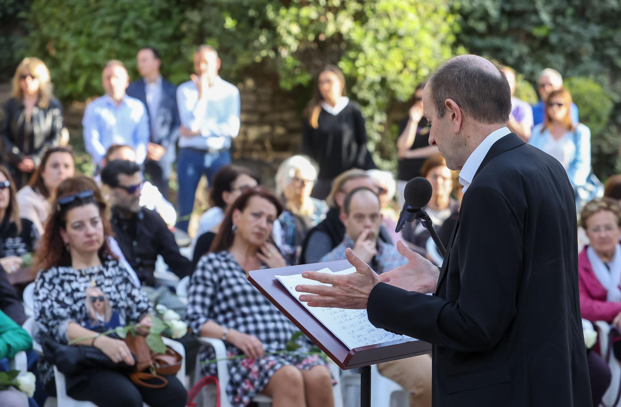 Homenaje a las víctimas de las residencias Domus Vi de Alcoy y Cocentaina