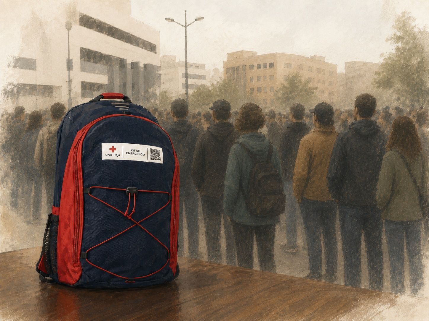 El kit de emergencia.