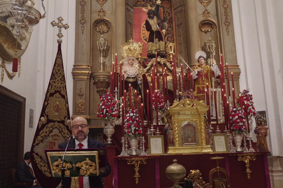 Pregón de la 74 bendición de las uvas y el mosto en la iglesia de las Catalinas
