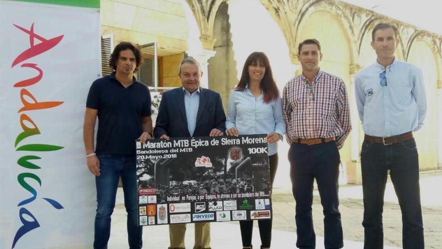 Medio millar de corredores en la Maratón MTB Épica de Sierra Morena