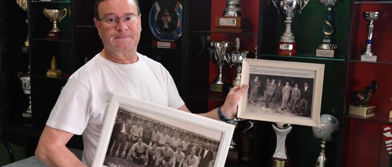 Fotografía cedida a la SD Sin Querer del equipo en 1968.   | // L.O.