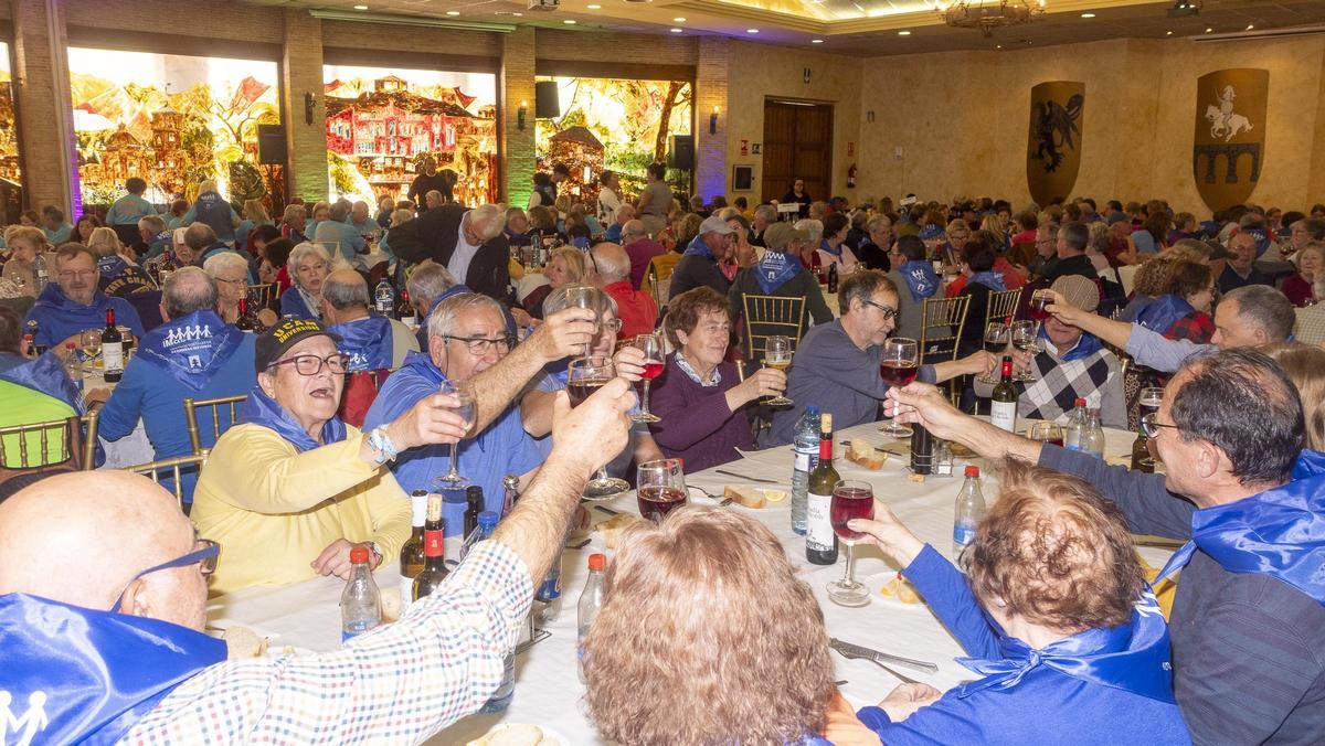Más de 850 mayores de los centros sociales del IMAS peregrinan a Caravaca de la Cruz con motivo del Año Jubilar