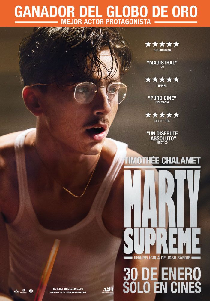 El próximo 30 de enero llega a los cines 'Marty Supreme'