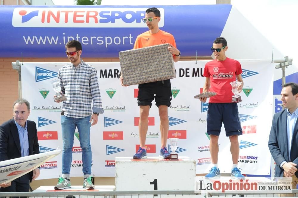 Media Maratón de Murcia: podios