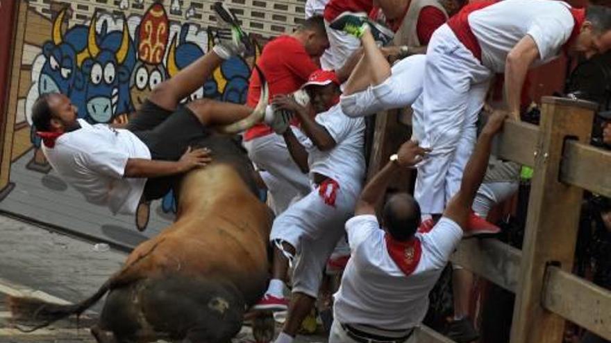 Dramatismo en los sanfermines