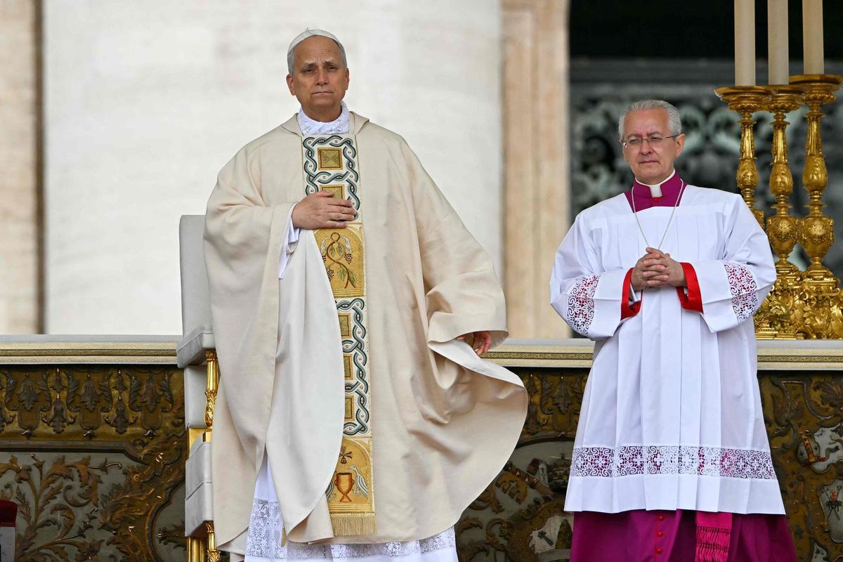 Misa de inicio del pontificado del papa León XIV