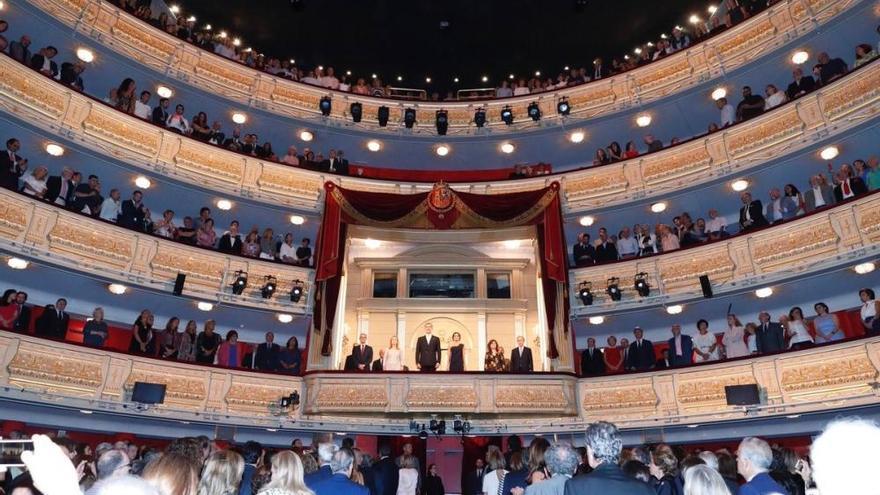 Los Reyes inauguran la nueva temporada del Teatro Real