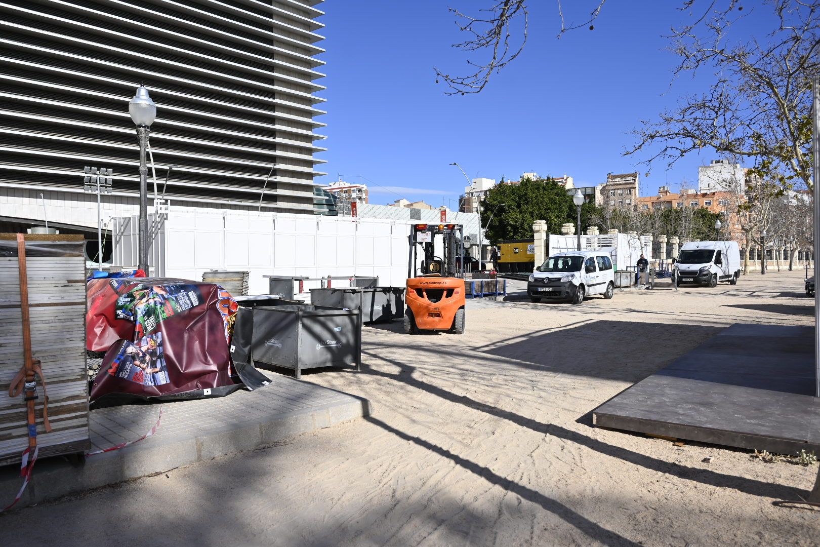 La Magdalena toma forma con las infraestructuras listas para el Inici