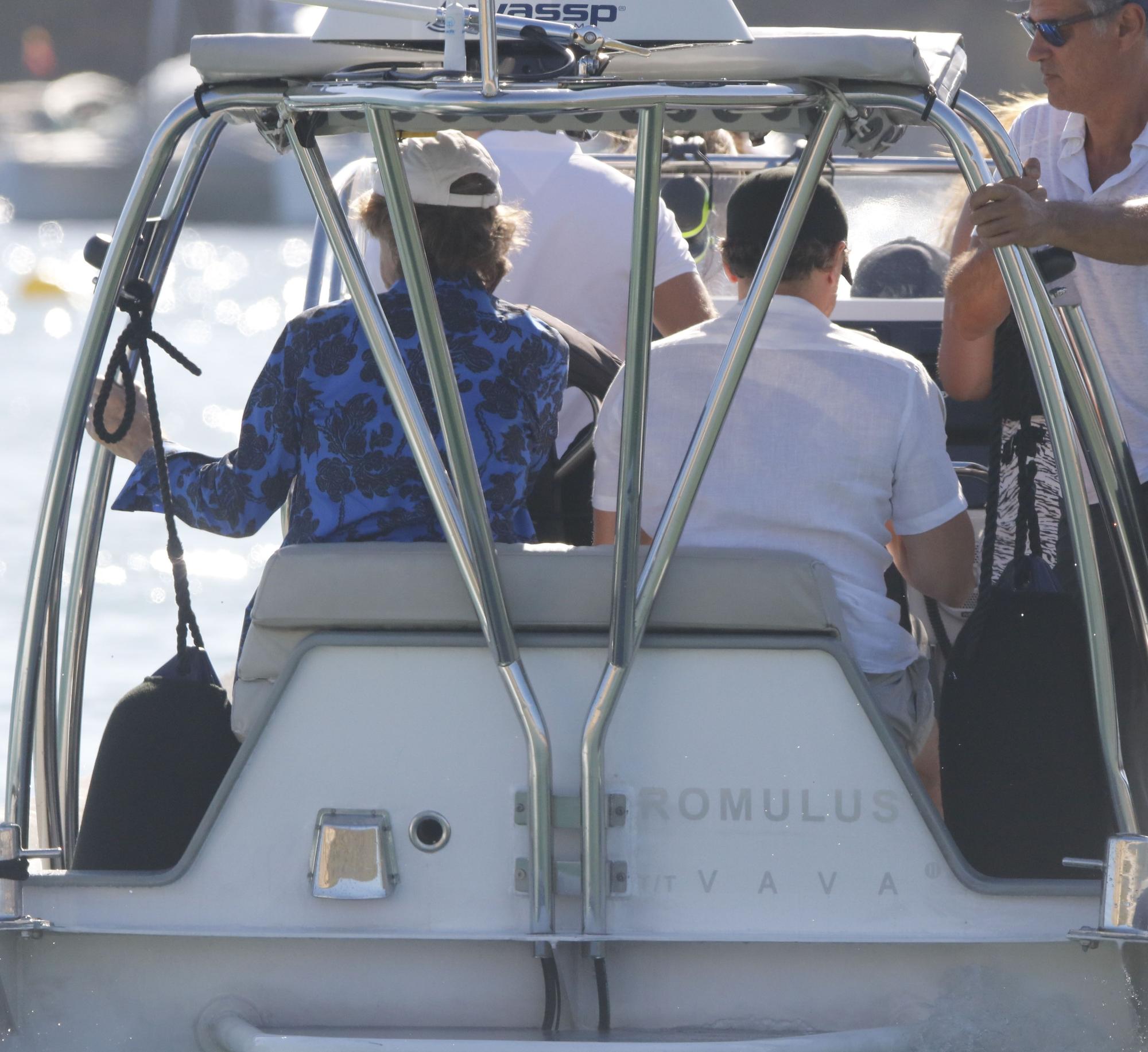 Mick Jagger y Leonardo Dicaprio, en Cala Jondal (Ibiza)