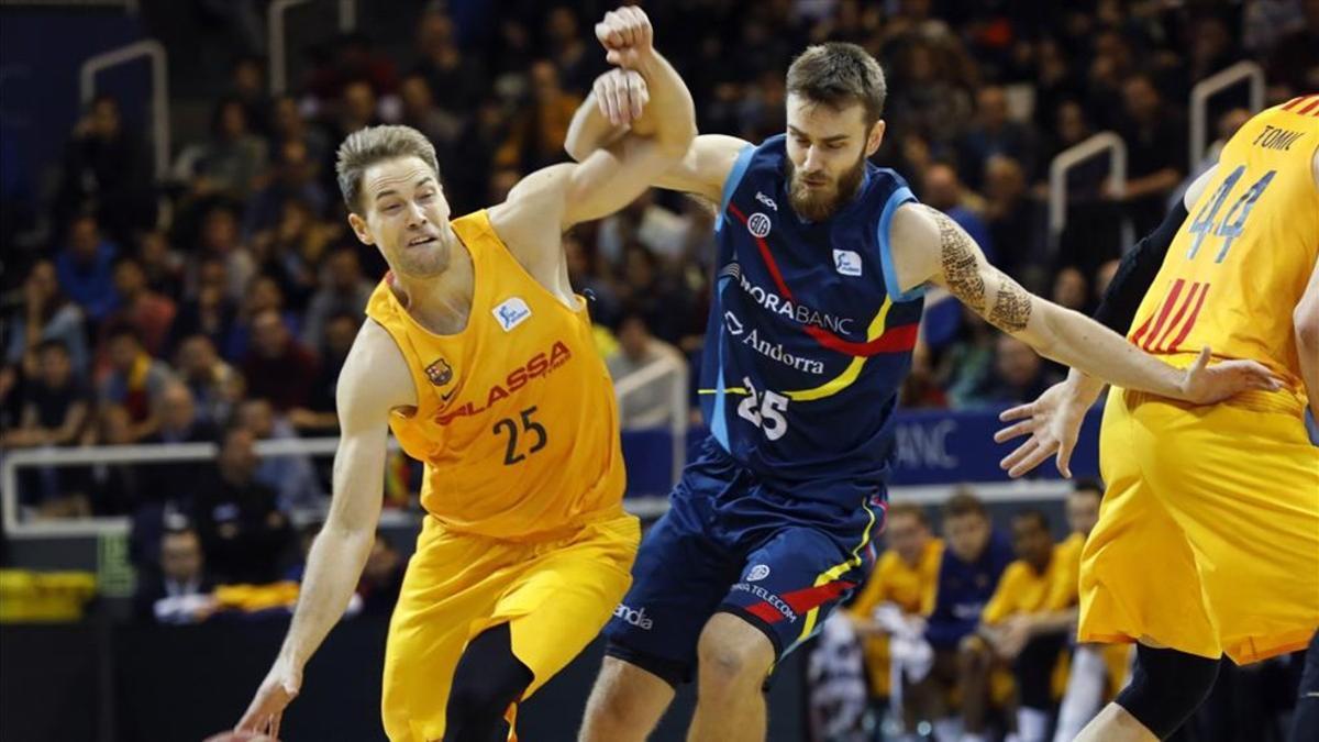 Barça Lassa y MoraBanc Andorra miden sus fuerzas en el Palau este domingo