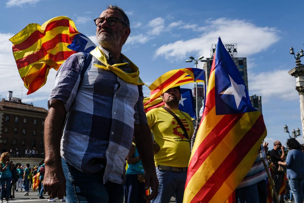 Manifestación de la Diada en Barcelona