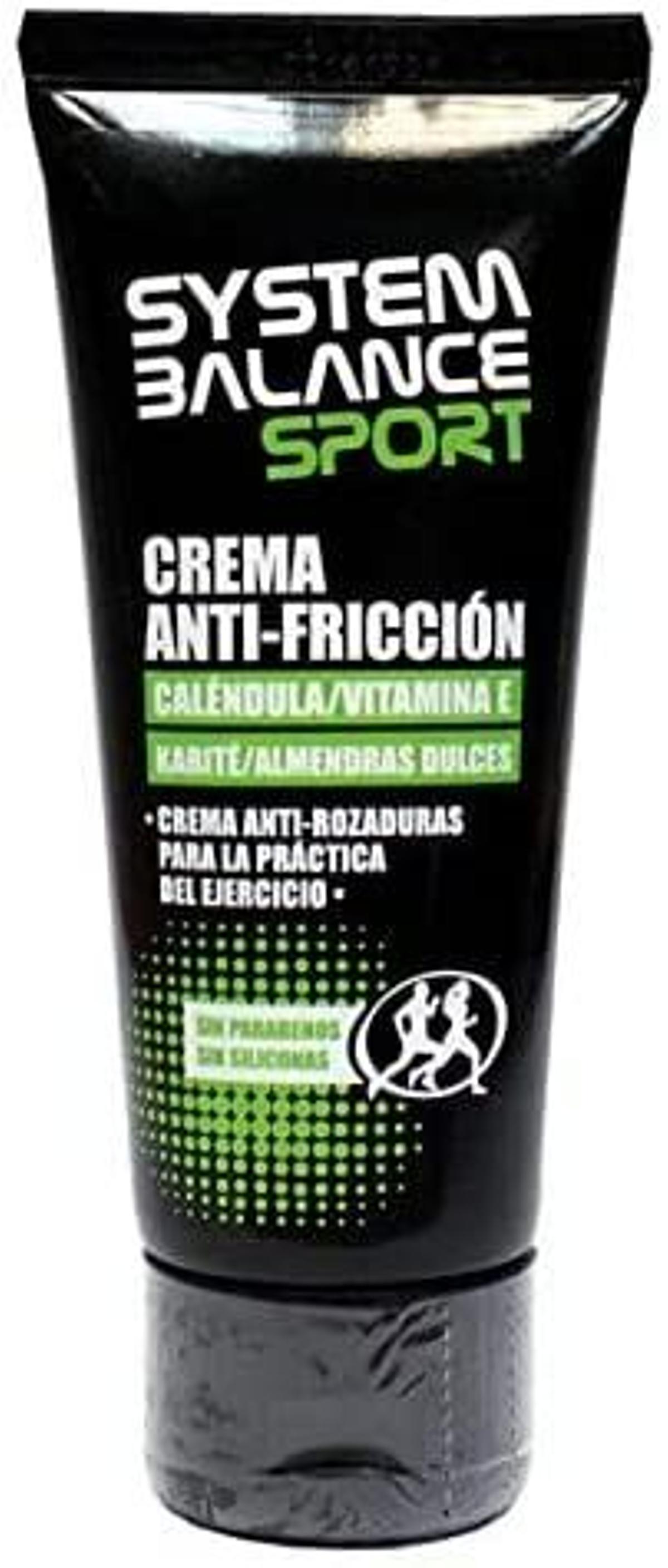 Crema antirozaduras de System Balance Sport