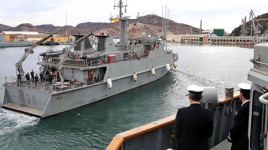 Modernizar los cazaminas de la Armada costará 135 millones de euros