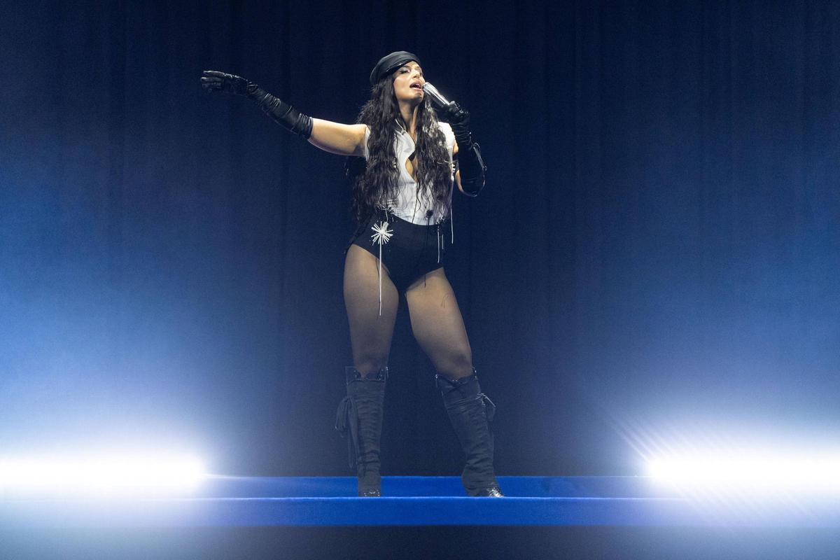 . Concierto de Nathy Peluso en el Palau Sant Jordi.