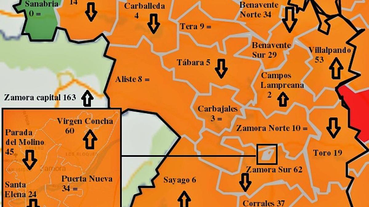 Vuelven las cifras de récord: 136 infectados COVID en Zamora en un día
