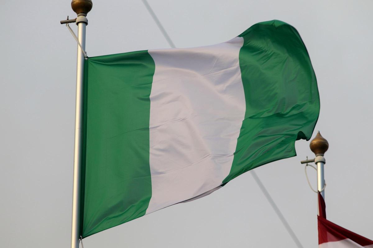 Bandera de Nigeria.