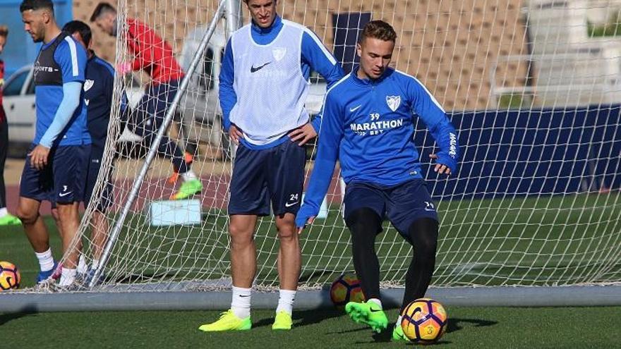 El Málaga CF ha preparado a conciencia el partido con el Villarreal esta semana