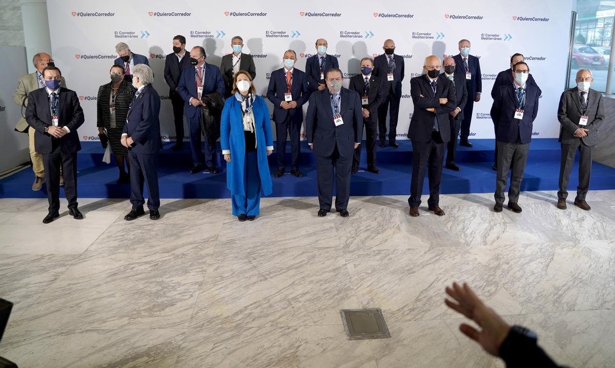 La reivindicación en Madrid del corredor mediterráneo reúne a empresarios y políticos