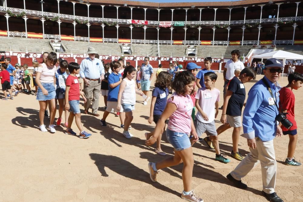 Toros para niños en El Bibio