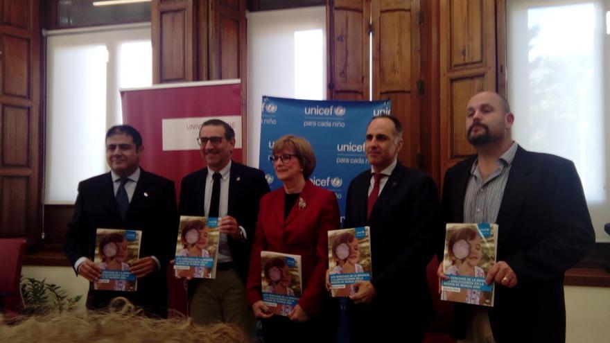 Presentación del estudio de Unicef en la UMU.