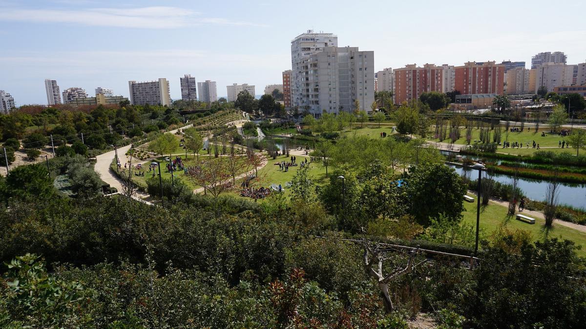 Parque Inundable La Marjal, en una fotografía tomada en 2019.