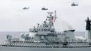China inicia maniobras militares con fuego real alrededor de Taiwán