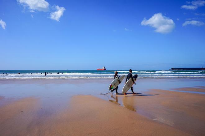 Matosinhos, Leça da Palmeira, Aterro y Cabo do Mundo, son excepcionales para deportes acuáticos y náuticos.