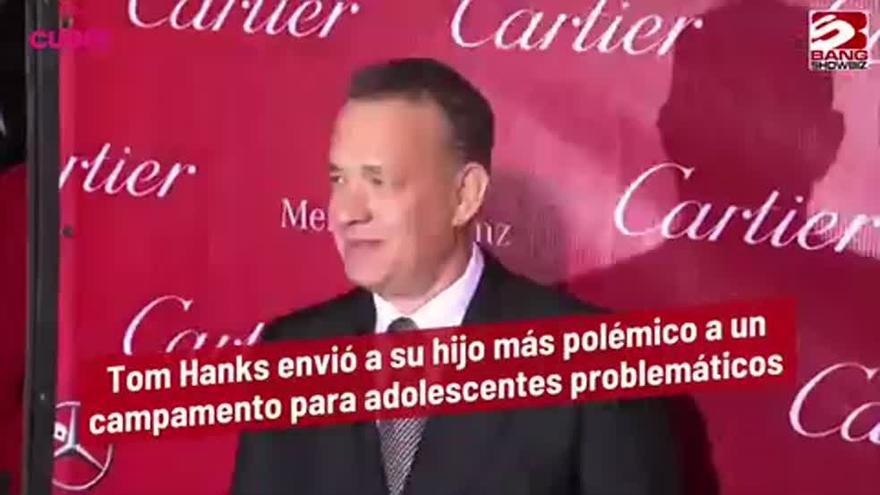Tom Hanks mandó a su hijo (el polémico) a un campamento... Especial