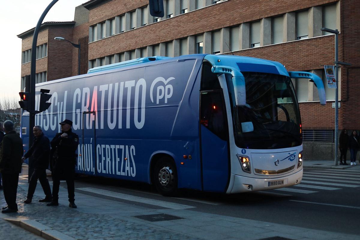 Las imágenes del acto de campaña de Mañueco en Zamora