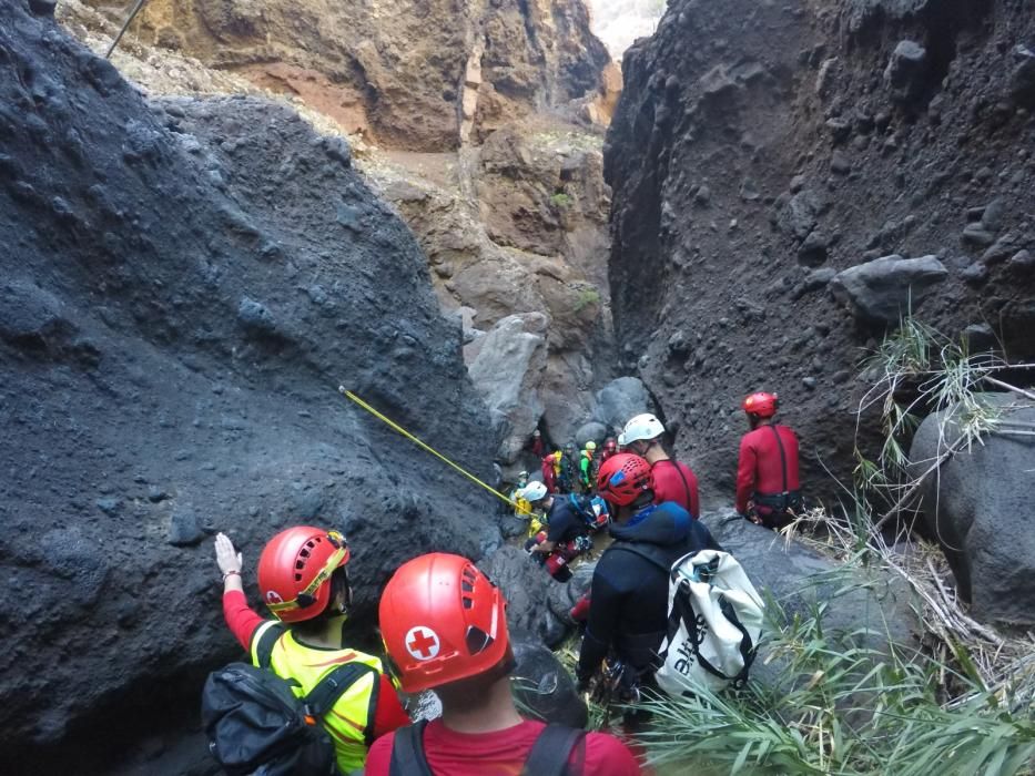 Complicado y peligroso rescate de más de 24 horas