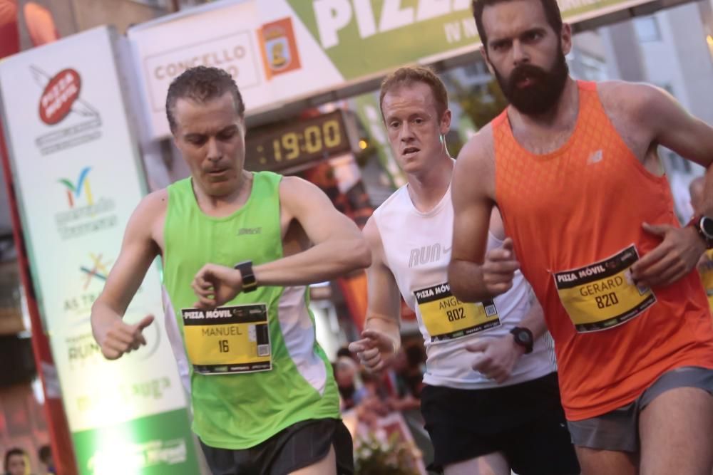 Nuevo éxito de la carrera nocturna de As Travesas con más de 1.300 participantes