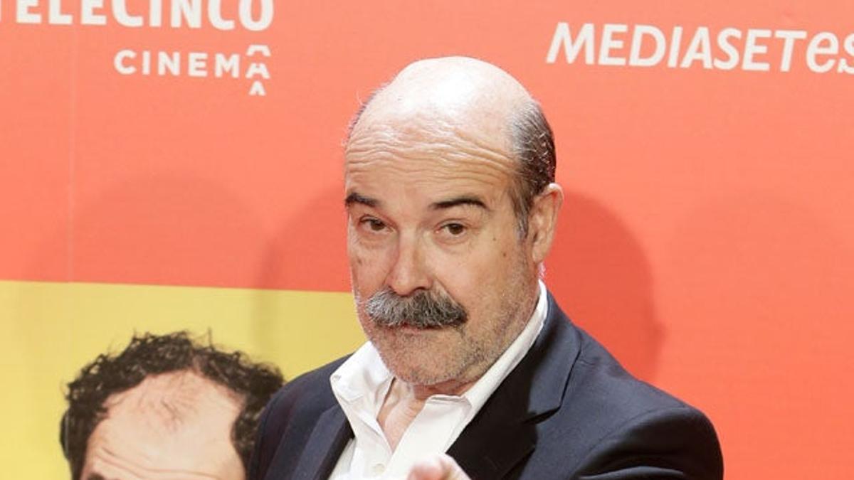 Antonio Resines, en la première de Ocho apellidos catalanes en Madrid.