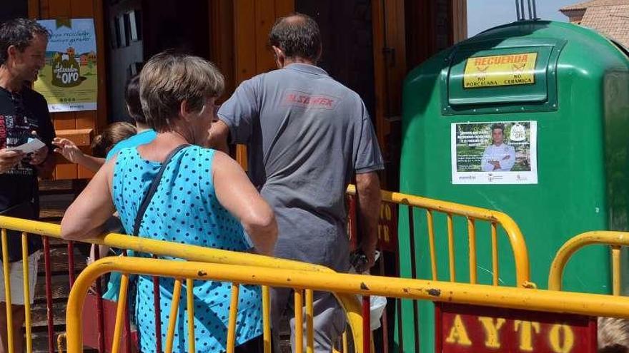 Una campaña de reciclaje de vidrio de Ecovidrio.