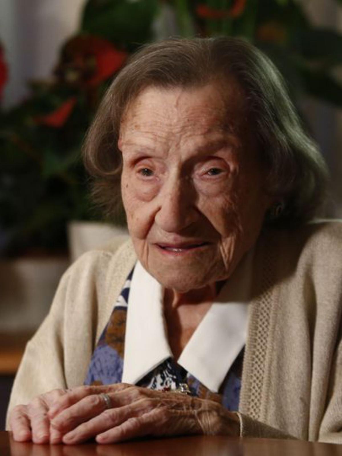 Mor Angelina Torres, la dona més longeva de Catalunya,als 112 anys
