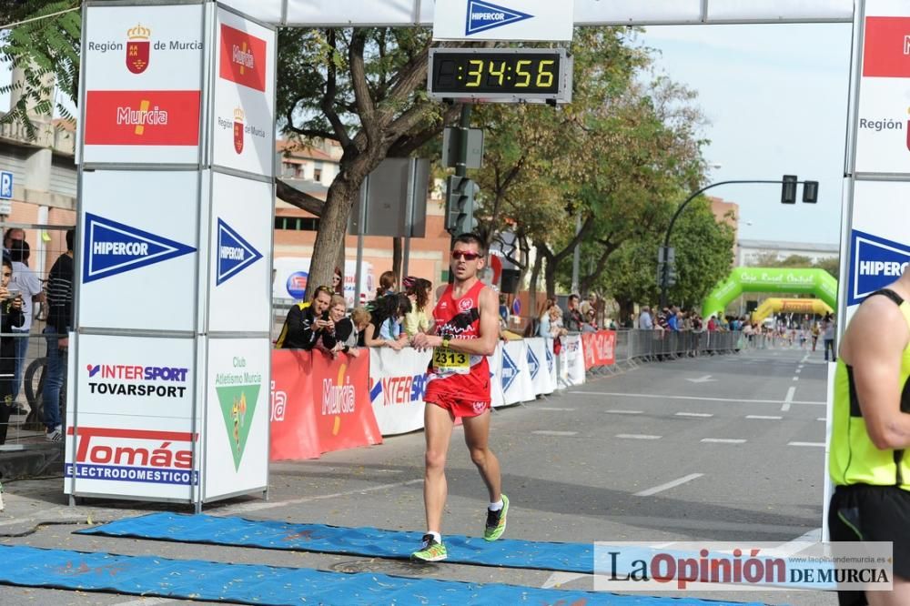 Media Maratón de Murcia: llegada (1ª parte)