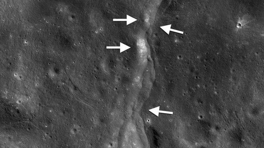 La Luna sigue teniendo actividad tectónica