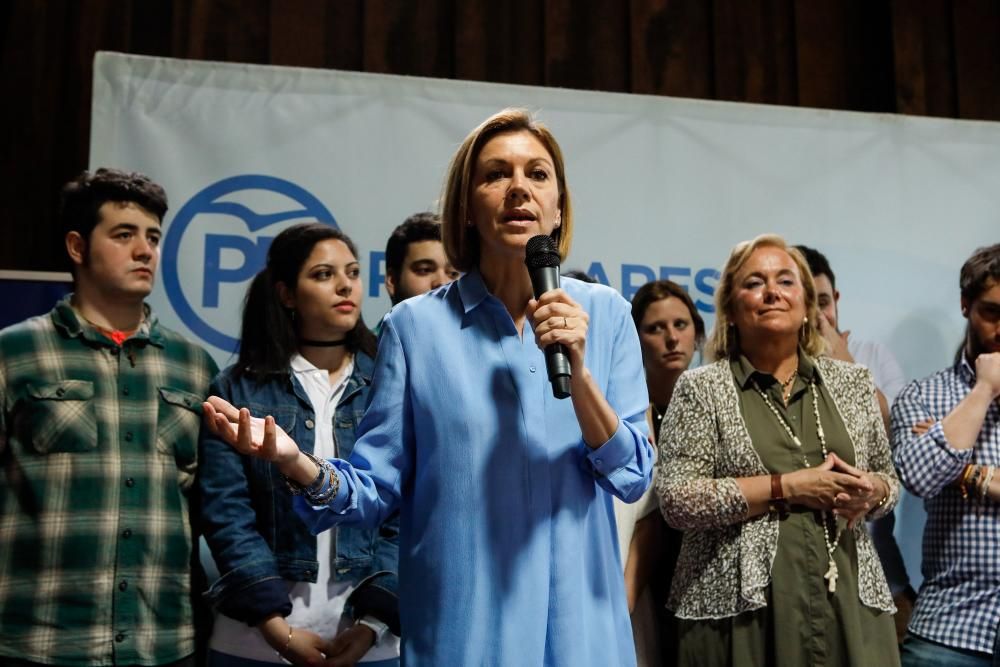 Espicha del PP en Gijón con Dolores de Cospedal