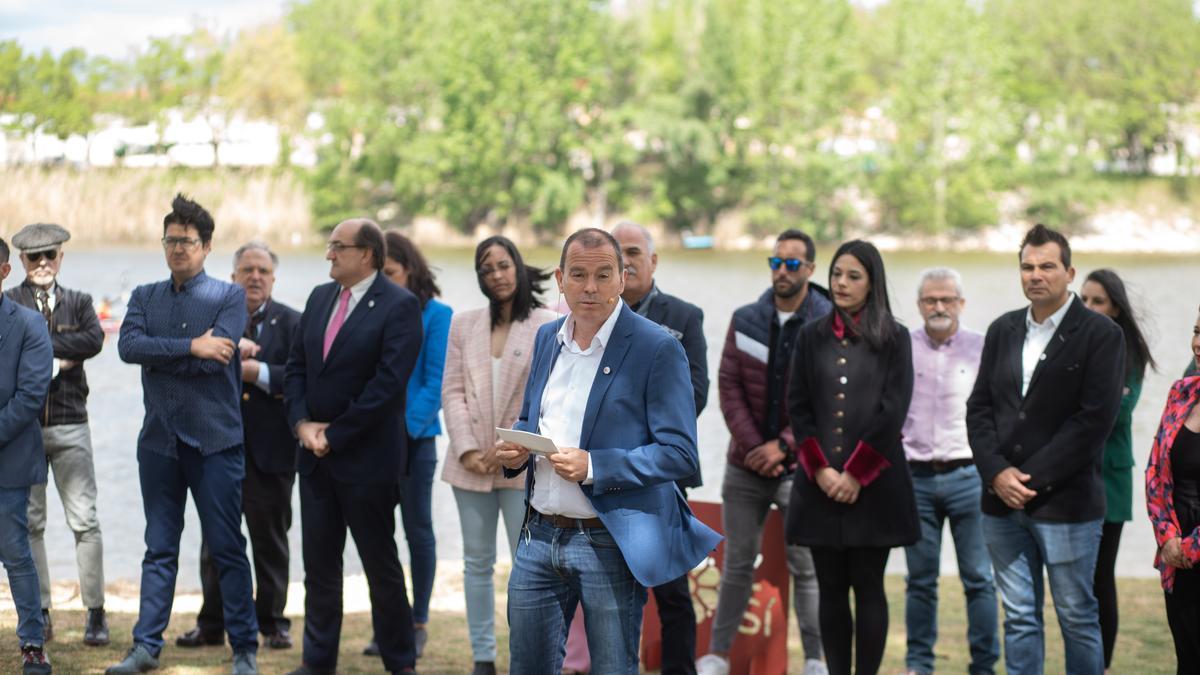 Requejo, durante la presentación