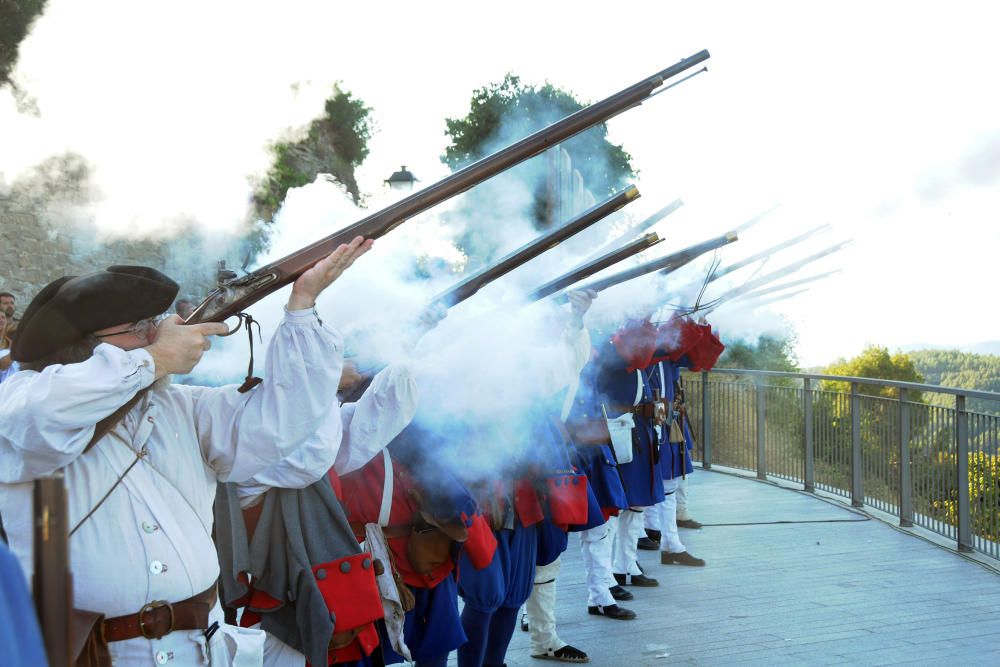 Commemoració de la Batalla de Talamanca i placa homenatge a Muriel Casals